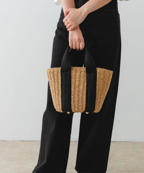 RODE SKO（ロデスコ）の「ナチュラルカゴバッグ（かごバッグ・レディース・ナチュラル/ベージュ・ONE）」の15枚目の写真