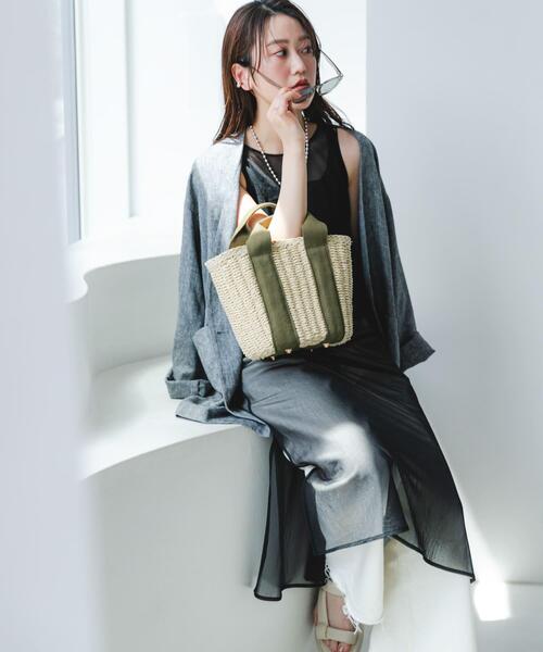 RODE SKO（ロデスコ）の「ナチュラルカゴバッグ（かごバッグ・レディース・ナチュラル/ベージュ・ONE）」の19枚目の写真