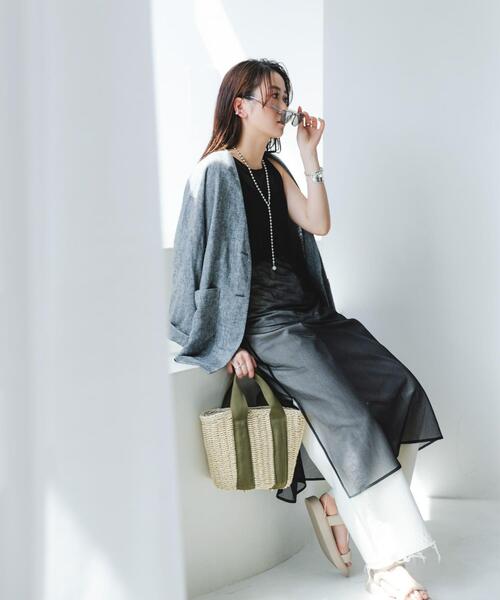 RODE SKO（ロデスコ）の「ナチュラルカゴバッグ（かごバッグ・レディース・ナチュラル/ベージュ・ONE）」の20枚目の写真