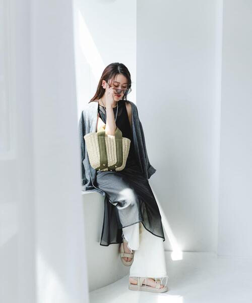 RODE SKO（ロデスコ）の「ナチュラルカゴバッグ（かごバッグ・レディース・ナチュラル/ベージュ・ONE）」の21枚目の写真