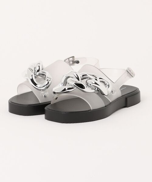 ホット商品 QUINN (TEMPERATE/テンパレイト) ボリュームチェーン サンダル 靴