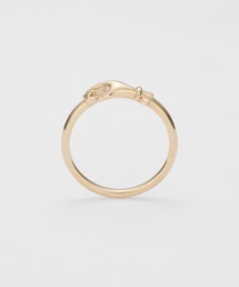 agete（アガット）の「K5ダイヤモンドピンキーリング（リング