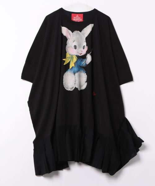 ヴィヴィアンウエストウッド バニーインフレーム Tシャツワンピース ヴィヴィアンウエストウッド バニーインフレーム Tシャツ