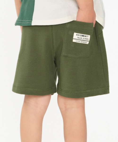 TARKER（ターカー）の「リップルフライスハーフパンツ（その他パンツ・キッズ・グレー/ブルー/ベージュ/グリーン/カーキ/ブラック・110/100/120/90/140/130）」の5枚目の写真