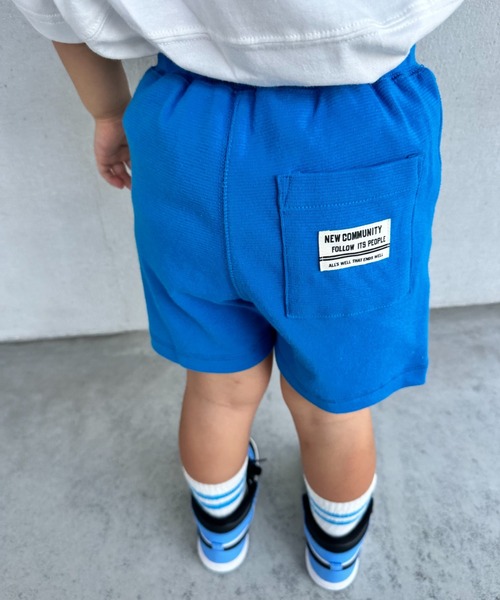 TARKER（ターカー）の「リップルフライスハーフパンツ（その他パンツ・キッズ・グレー/ブルー/ベージュ/グリーン/カーキ/ブラック・110/100/120/90/140/130）」の6枚目の写真