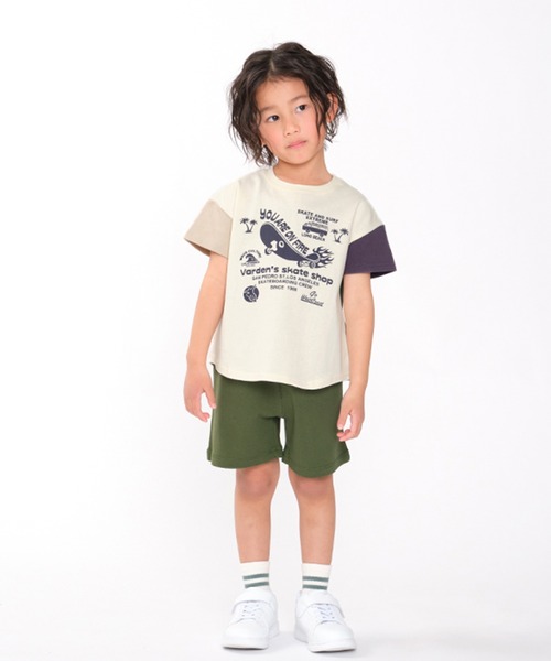 TARKER（ターカー）の「リップルフライスハーフパンツ（その他パンツ・キッズ・グレー/ブルー/ベージュ/グリーン/カーキ/ブラック・110/100/120/90/140/130）」の20枚目の写真