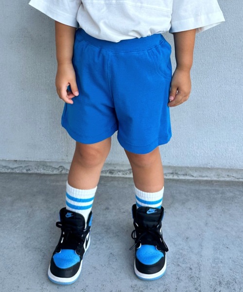 TARKER（ターカー）の「リップルフライスハーフパンツ（その他パンツ・キッズ・グレー/ブルー/ベージュ/グリーン/カーキ/ブラック・110/100/120/90/140/130）」の13枚目の写真