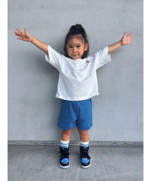 TARKER（ターカー）の「リップルフライスハーフパンツ（その他パンツ・キッズ・グレー/ブルー/ベージュ/グリーン/カーキ/ブラック・110/100/120/90/140/130）」の9枚目の写真