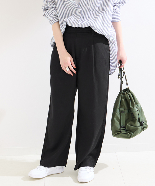 B.C STOCK(ベーセーストック)の「セルロースワイドパンツ(その他パンツ・レディース・アイボリー/ブラック/ブルー系その他・FREE)」の15枚目の写真