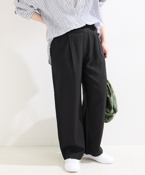 B.C STOCK(ベーセーストック)の「セルロースワイドパンツ(その他パンツ・レディース・アイボリー/ブラック/ブルー系その他・FREE)」の16枚目の写真