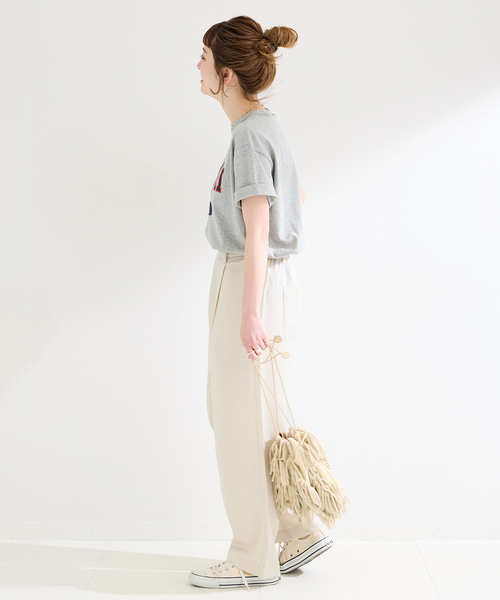 B.C STOCK(ベーセーストック)の「セルロースワイドパンツ(その他パンツ・レディース・アイボリー/ブラック/ブルー系その他・FREE)」の22枚目の写真