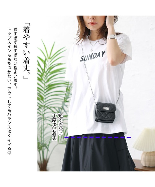 GOLDJAPAN（ゴールドジャパン）の「ロゴTシャツ【大きいサイズ対応】（Tシャツ/カットソー・レディース・ホワイト・LL/3L）」の5枚目の写真