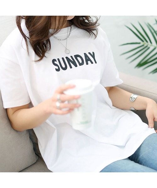 GOLDJAPAN（ゴールドジャパン）の「ロゴTシャツ【大きいサイズ対応】（Tシャツ/カットソー・レディース・ホワイト・LL/3L）」の12枚目の写真