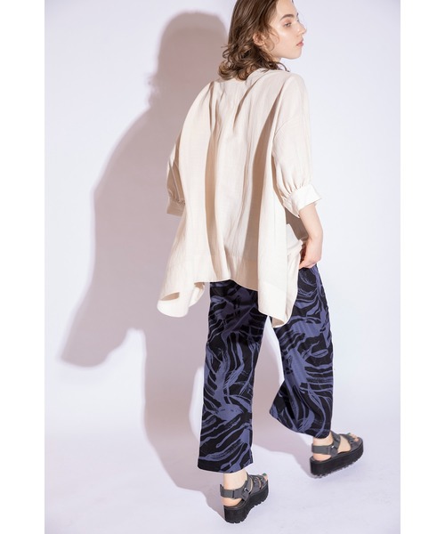 未使用❗️HERENCIA フリンジパンツ　ブラウン　24SS H824120 未使用❗️HERENCIA フリンジパンツブラウン24SS H824120