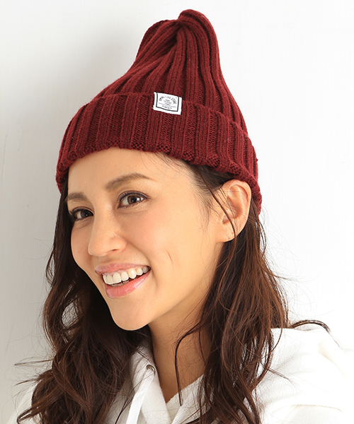 B:MING by BEAMS（ビーミングバイビームス）の「ビーミング by ビームス / アクリル リブワッチキャップ（ニットキャップ/ビーニー・レディース・ホワイト/グレー/ブラック/レッド系その他/ネイビー・ONE SIZE）」の5枚目の写真