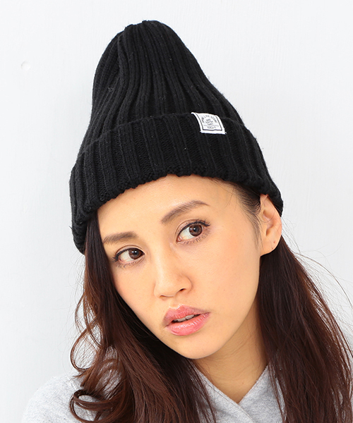 B:MING by BEAMS（ビーミングバイビームス）の「ビーミング by ビームス / アクリル リブワッチキャップ（ニットキャップ/ビーニー・レディース・ホワイト/グレー/ブラック/レッド系その他/ネイビー・ONE SIZE）」の3枚目の写真