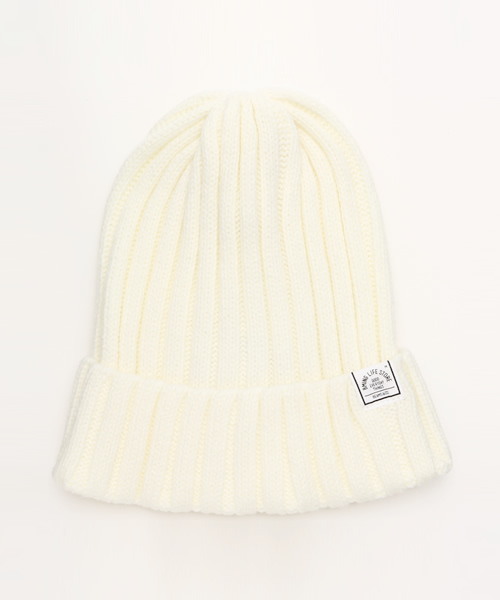 B:MING by BEAMS（ビーミングバイビームス）の「ビーミング by ビームス / アクリル リブワッチキャップ（ニットキャップ/ビーニー・レディース・ホワイト/グレー/ブラック/レッド系その他/ネイビー・ONE SIZE）」の6枚目の写真