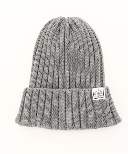 B:MING by BEAMS（ビーミングバイビームス）の「ビーミング by ビームス / アクリル リブワッチキャップ（ニットキャップ/ビーニー・レディース・ホワイト/グレー/ブラック/レッド系その他/ネイビー・ONE SIZE）」の8枚目の写真