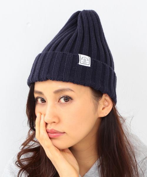 B:MING by BEAMS（ビーミングバイビームス）の「ビーミング by ビームス / アクリル リブワッチキャップ（ニットキャップ/ビーニー・レディース・ホワイト/グレー/ブラック/レッド系その他/ネイビー・ONE SIZE）」の18枚目の写真