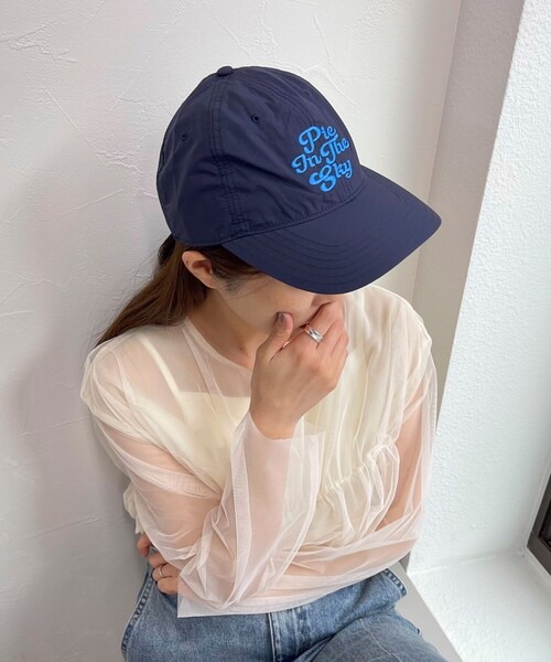 fredy emue(フレディエミュ)の「【CASSELINI/キャセリーニ】 ロゴキャップ(キャップ・レディース・ピンク/ベージュ/ネイビー・FREE)」の5枚目の写真