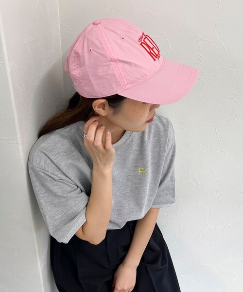 fredy emue(フレディエミュ)の「【CASSELINI/キャセリーニ】 ロゴキャップ(キャップ・レディース・ピンク/ベージュ/ネイビー・FREE)」の13枚目の写真