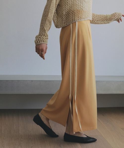 【最終値下げ！】MANOF SIDE LINE SKIRT MANOF/マノフ/SIDE LINE SKIRT | L.H.P（エルエイチピー