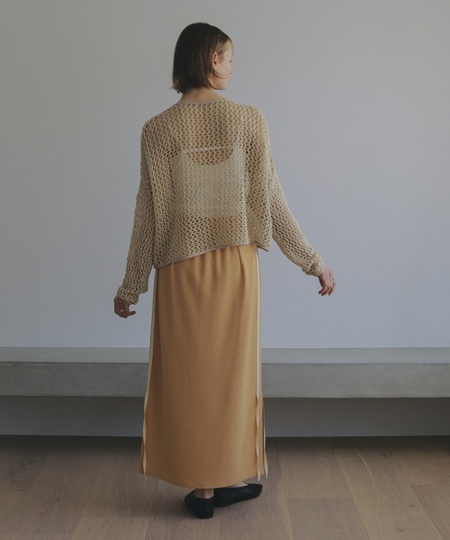 【最終値下げ！】MANOF SIDE LINE SKIRT MANOF/マノフ/SIDE LINE SKIRT | L.H.P（エルエイチピー