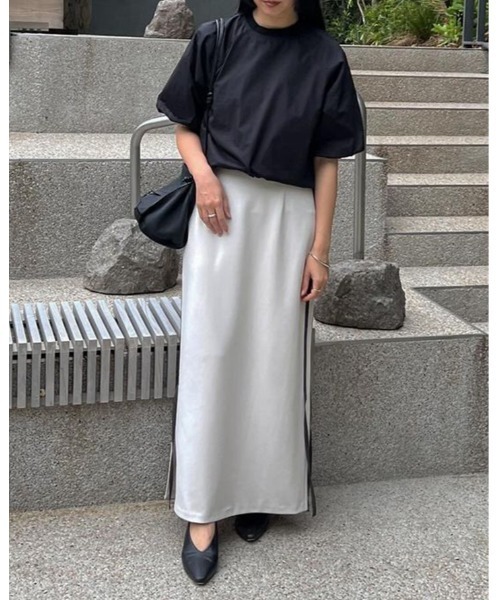 【最終値下げ！】MANOF SIDE LINE SKIRT セール】SIDE LINE SKIRT（スカート）｜MANOF（マノフ）の