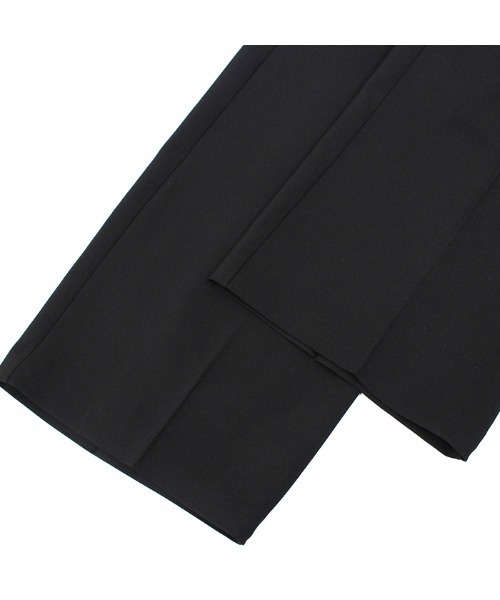 MODE ROBE（モードローブ）の「タックワイドパンツ（スラックス・レディース・ベージュ/アイボリー/ブラック・S/M/L）」の9枚目の写真