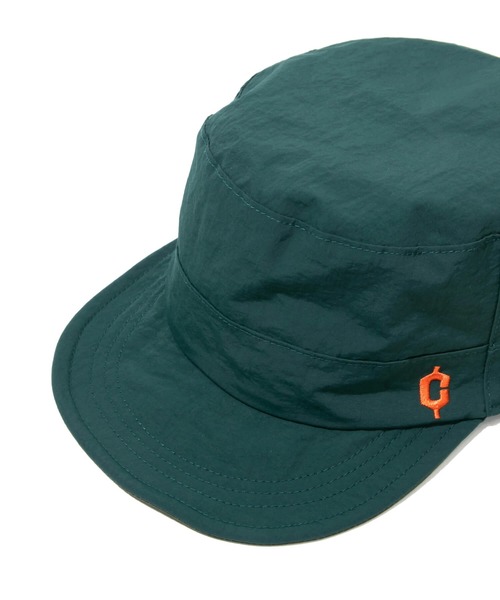 Clef（クレ）の「Clef/クレ　SV WORK CAP（キャップ・メンズ・ブラック/グリーン/ダークオレンジ・FREE）」の3枚目の写真