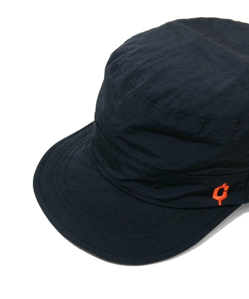 Clef（クレ）の「Clef/クレ　SV WORK CAP（キャップ・メンズ・ブラック/グリーン/ダークオレンジ・FREE）」の2枚目の写真