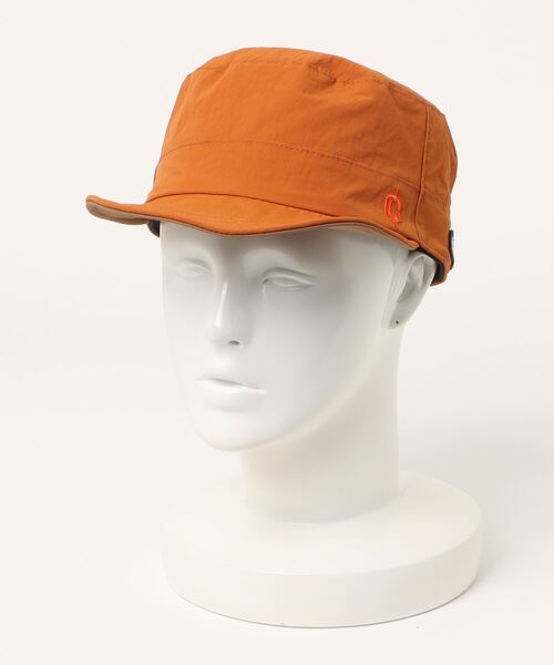 Clef（クレ）の「Clef/クレ　SV WORK CAP（キャップ・メンズ・ブラック/グリーン/ダークオレンジ・FREE）」の13枚目の写真