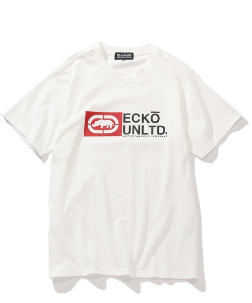 ecko unltd.(エコーアンリミテッド)の「【ecko unltd./エコーアンリミテッド】ロゴプリントハーフスリーブTシャツ(Tシャツ/カットソー・メンズ・ホワイト/ブラック/レッド・L/M/LL)」の10枚目の写真