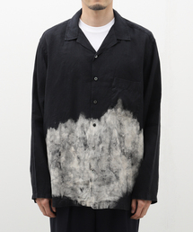 MARKAWARE (マーカウェア) OPEN COLLAR SH L/S CLOUDY BLEA A24A-16SH11C