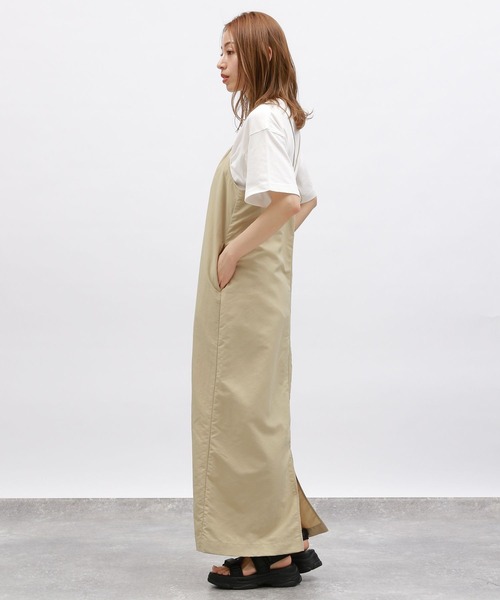 LAKOLE（ラコレ）の「ナイロンドロストキャミワンピース / 113752（ワンピース・レディース・ライトグレー/ベージュ/ブラック・FREE）」の18枚目の写真