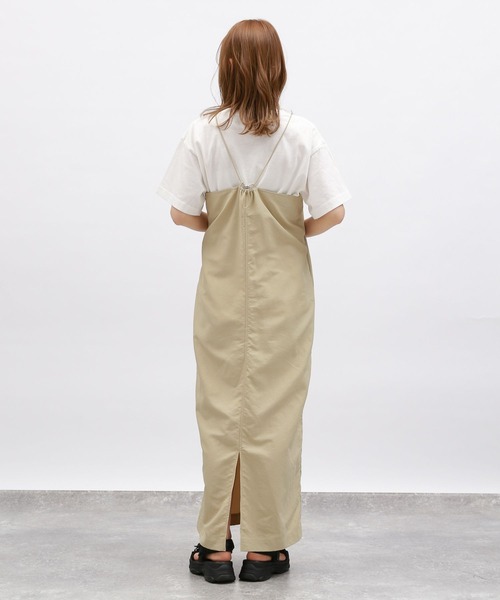 LAKOLE（ラコレ）の「ナイロンドロストキャミワンピース / 113752（ワンピース・レディース・ライトグレー/ベージュ/ブラック・FREE）」の17枚目の写真