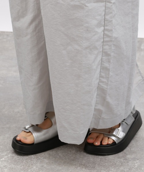 LAKOLE（ラコレ）の「ナイロンドロストキャミワンピース / 113752（ワンピース・レディース・ライトグレー/ベージュ/ブラック・FREE）」の10枚目の写真