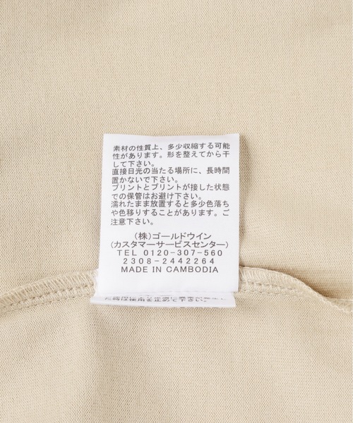 THE NORTH FACE(ザノースフェイス)の「THE NORTH FACE/ザ・ノース・フェイス S/S simple color scheme tee NT32434(Tシャツ/カットソー・メンズ・ブラック/ホワイト/ベージュ・L/M/XL)」の10枚目の写真