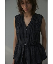BLACK BY MOUSSY | sheer check tops(シアーチェックトップス)(シャツ/ブラウス)