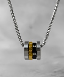 SBG（エスビー）の「SBG ローマ数字デザインリングネックレス（ネックレス・メンズ）」