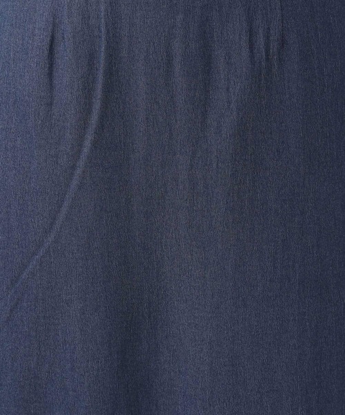 Elura（エルーラ）の「サラサラサマーデニムナロースカート/128691（デニムスカート・レディース・ライトブルー/ネイビー・LARGE/MEDIUM）」の3枚目の写真