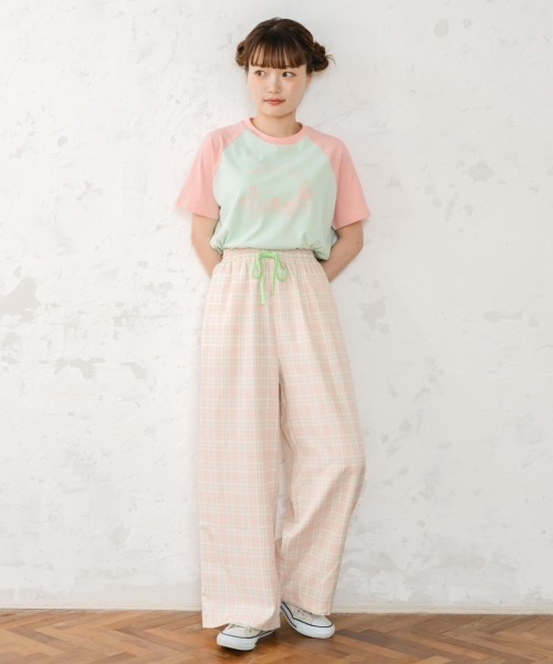 eLur(エラー)の「ファミリーラグランT(Tシャツ/カットソー・レディース・レッド/ピンク/ブラウン・FREE/LARGE)」の13枚目の写真