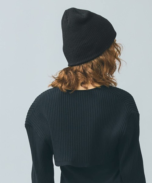 coca(coca)(コカ)の「ニットキャップ(ニットキャップ/ビーニー・レディース・ブラック/チャコール・ONE SIZE)」の12枚目の写真