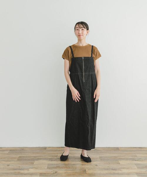 ITEMS URBANRESEARCH（アイテムズ アーバンリサーチ）の「デニムキャミワンピース（ワンピース・レディース・インディゴブルー/ブラック/ライトブルー・SMALL/FREE）」の5枚目の写真
