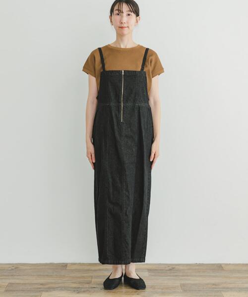 ITEMS URBANRESEARCH（アイテムズ アーバンリサーチ）の「デニムキャミワンピース（ワンピース・レディース・インディゴブルー/ブラック/ライトブルー・SMALL/FREE）」の15枚目の写真