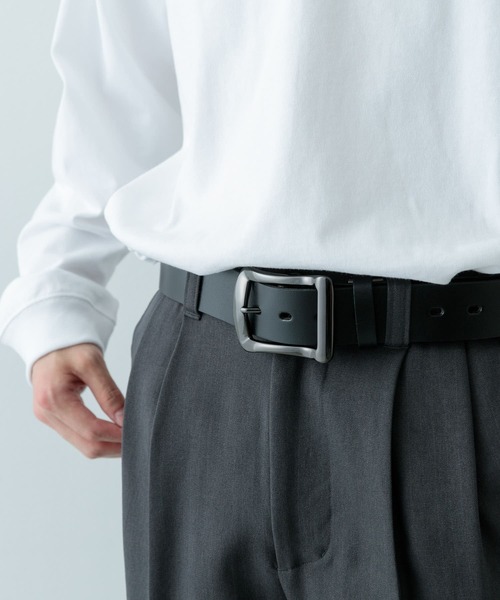 ITEMS URBANRESEARCH（アイテムズ アーバンリサーチ）の「Hawk　Belt 350（ベルト・メンズ・ブラック/ダークブラウン/ブラウン・-）」の12枚目の写真