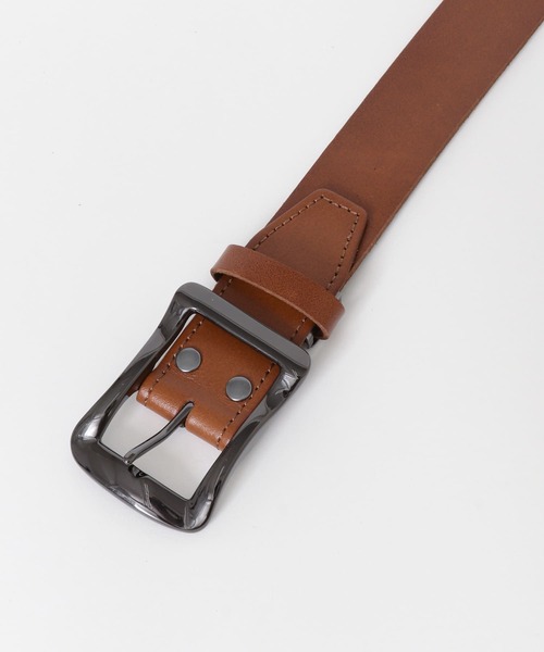 ITEMS URBANRESEARCH（アイテムズ アーバンリサーチ）の「Hawk　Belt 350（ベルト・メンズ・ブラック/ダークブラウン/ブラウン・-）」の5枚目の写真