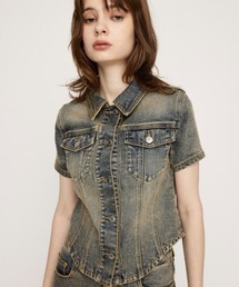 OVERDYE COMPACT CROP TOPS-BE オーバーダイ コンパクト クロップ トップス ビーイー / セットアップ可