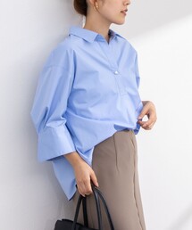 NOLLEY’S Sophi | パール釦スキッパーシャツ(シャツ/ブラウス)