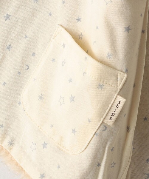 SHIPS（シップス）の「SHIPS KIDS:80～90cm / フェイクファー リバーシブル ベスト（ベスト・キッズ・ベージュ/オフホワイト・90/80）」の9枚目の写真